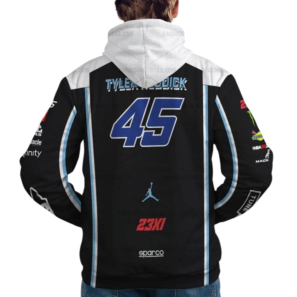 Tyler Reddick 45 Nascar Racing MoneyLion McDonalds All Over Print Hoodie