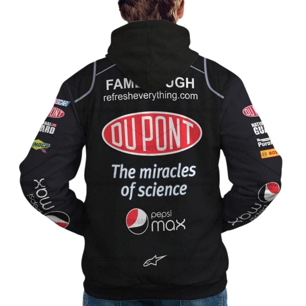Jeff Gordon Nascar Racing Pepsi Max 2010 Uniform All Over Print Hoodie