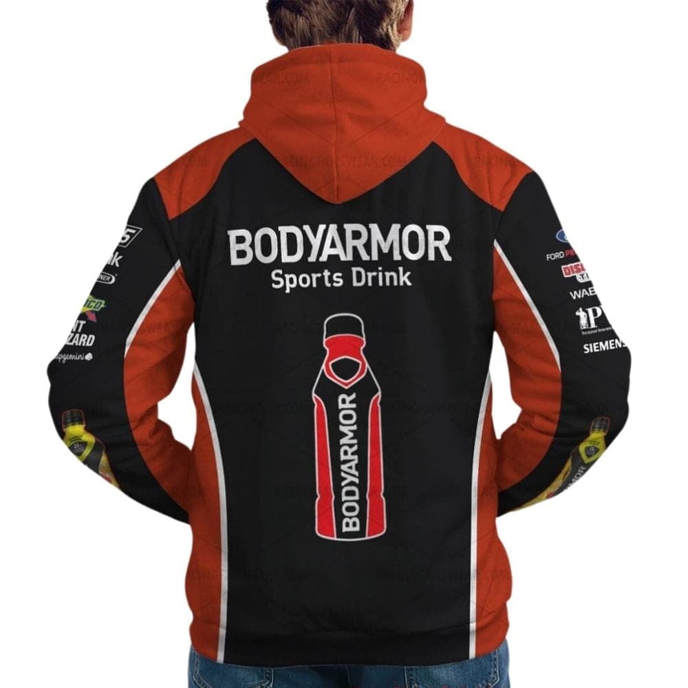 Ryan Blaney Nascar 2023 Bodyarmor Racing Uniform All Over Print Hoodie