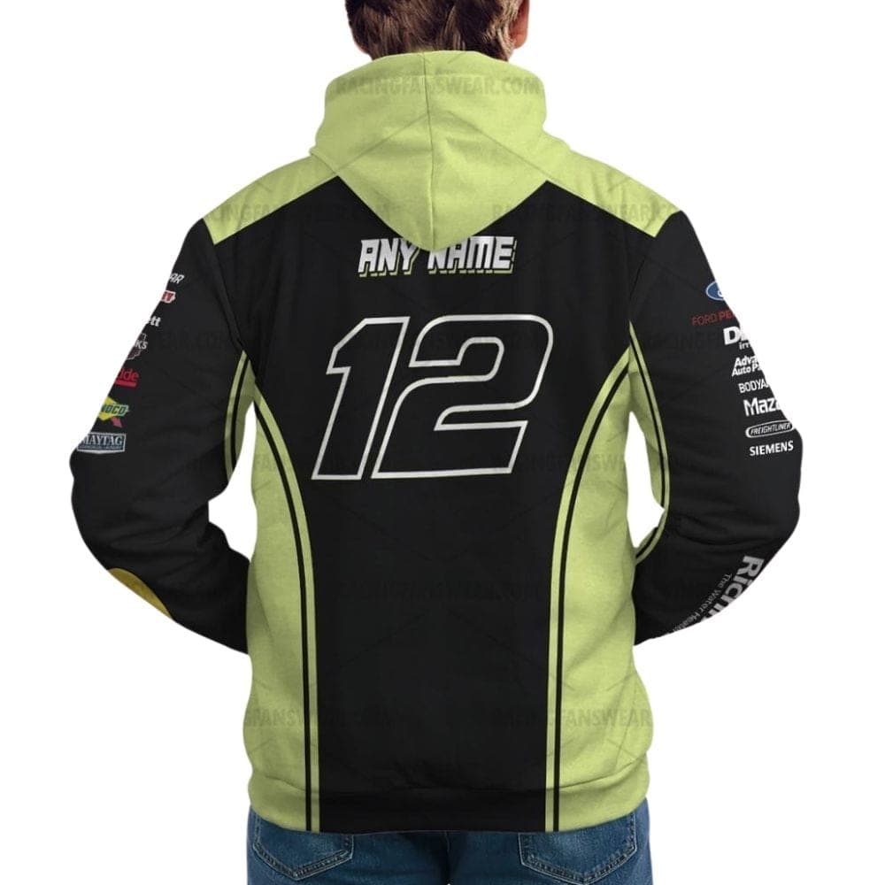Personalized Ryan Blaney Nascar Menards Racing 2022 Uniform All Over Print Hoodie
