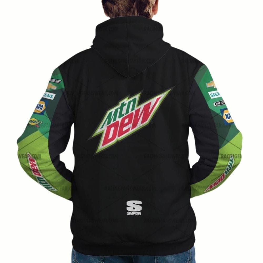 Chase Elliott Nascar Racing 2016 Uniform All-over Print Hoodie