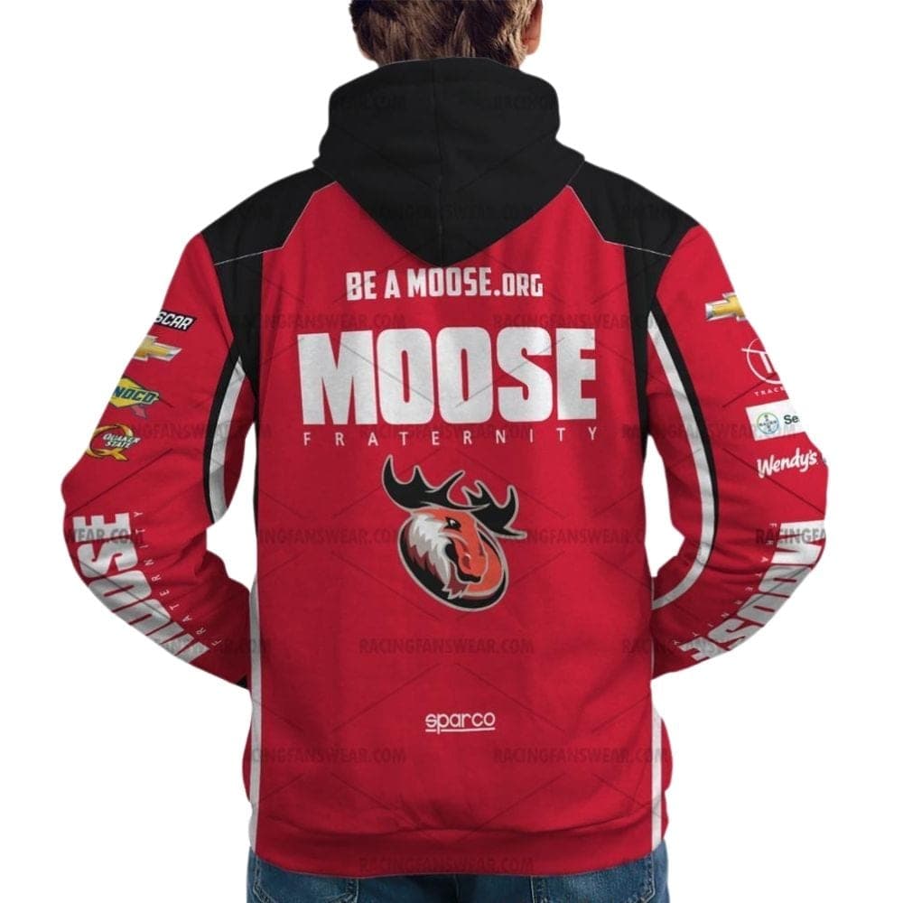 Ross Chastain Nascar Racing 2024 Moose Uniform All Over Print Hoodie