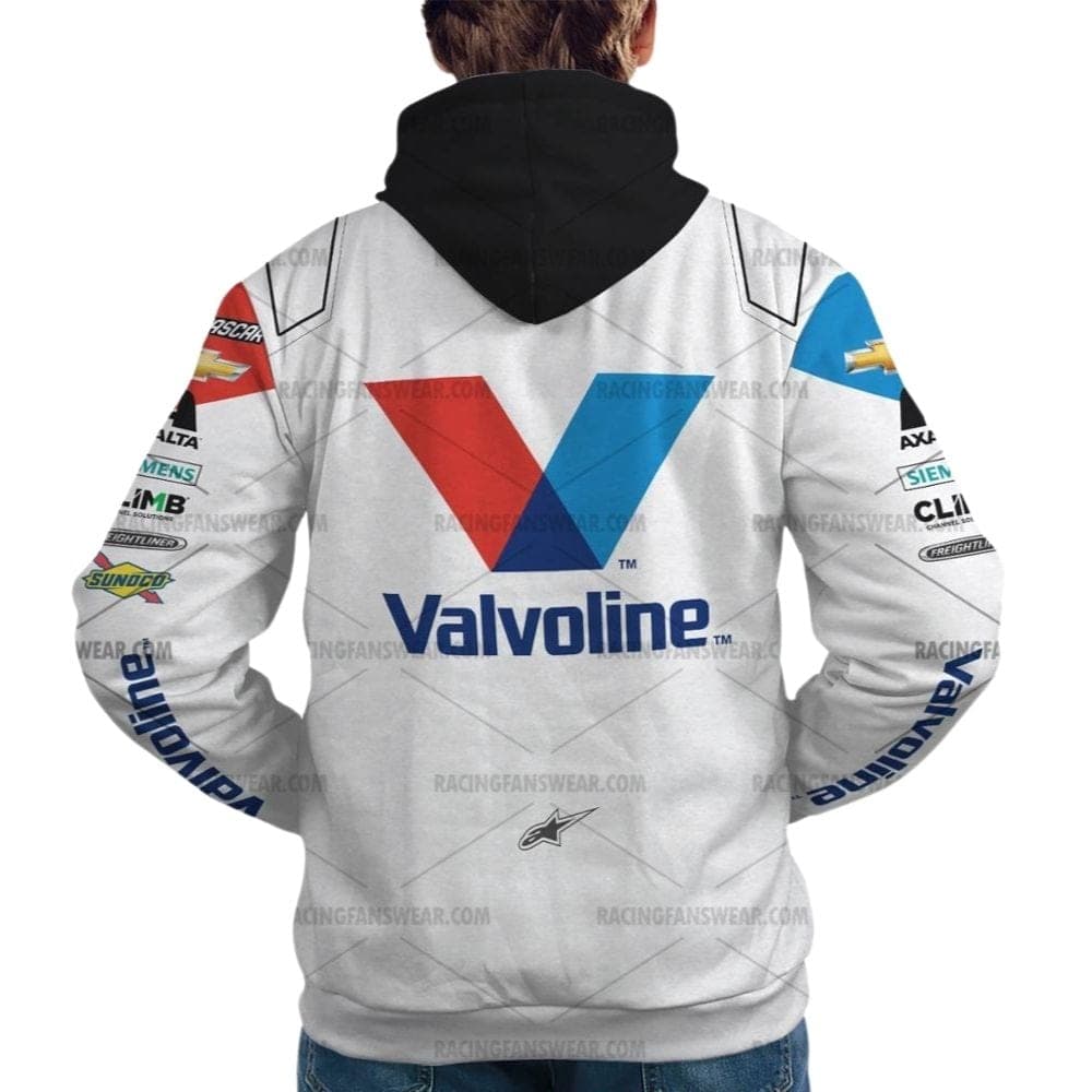 William Byron Valvoline Nascar Racing 2024 Uniform All Over Print Hoodie