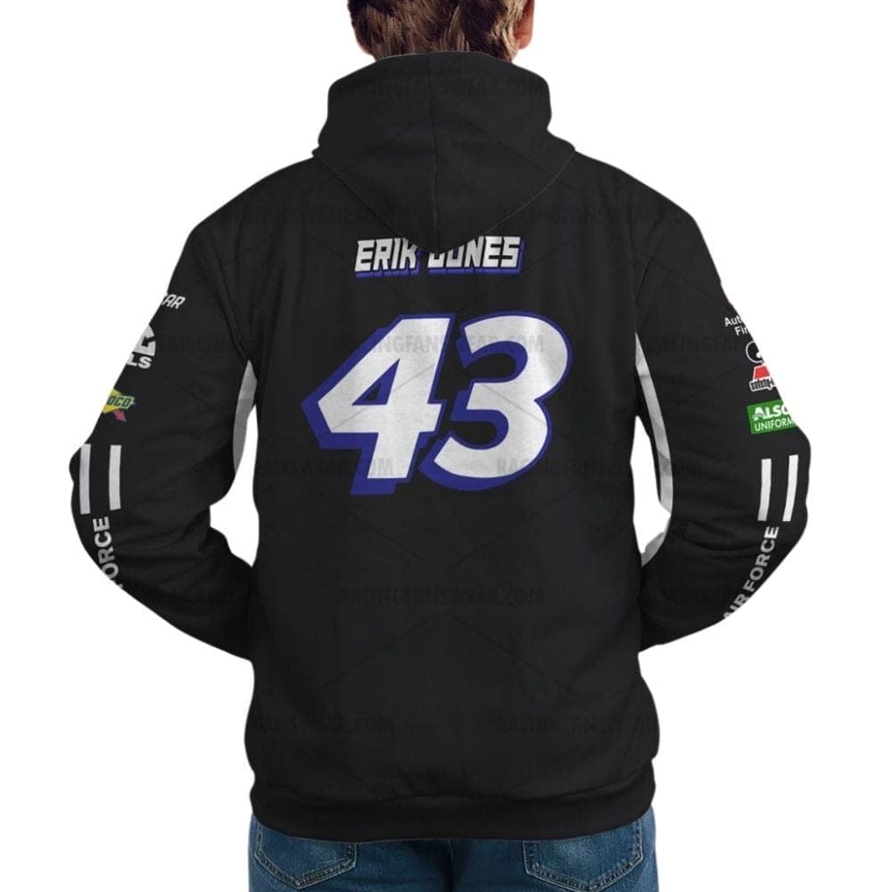 Erik Jones Nascar Racing 2022 US Air Force Good Year Uniform All Over Print Hoodie