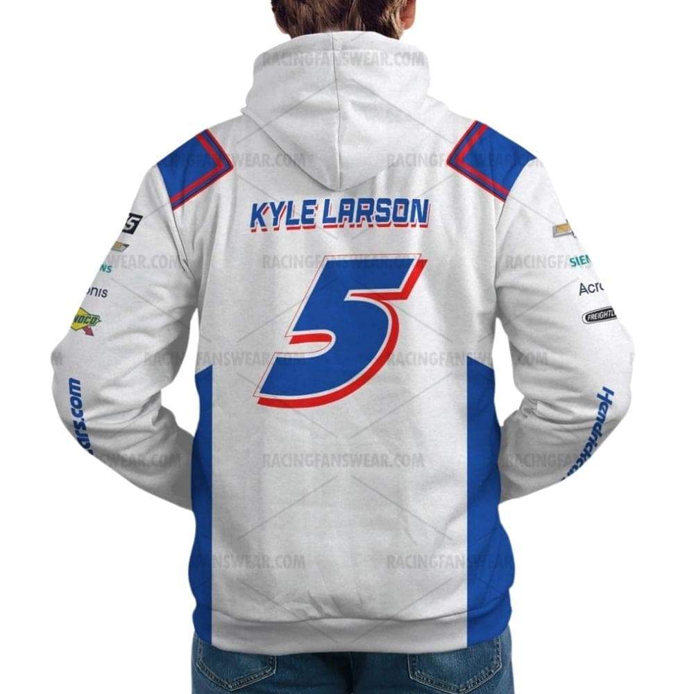 Kyle Larson 5 Nascar Hendrickcars Racing 2023 Uniform All Over Print Hoodie