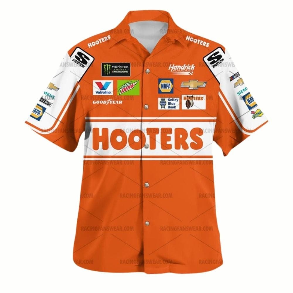 Chase Elliott Nascar Racing 2019 Uniform Hawaiian Shirt