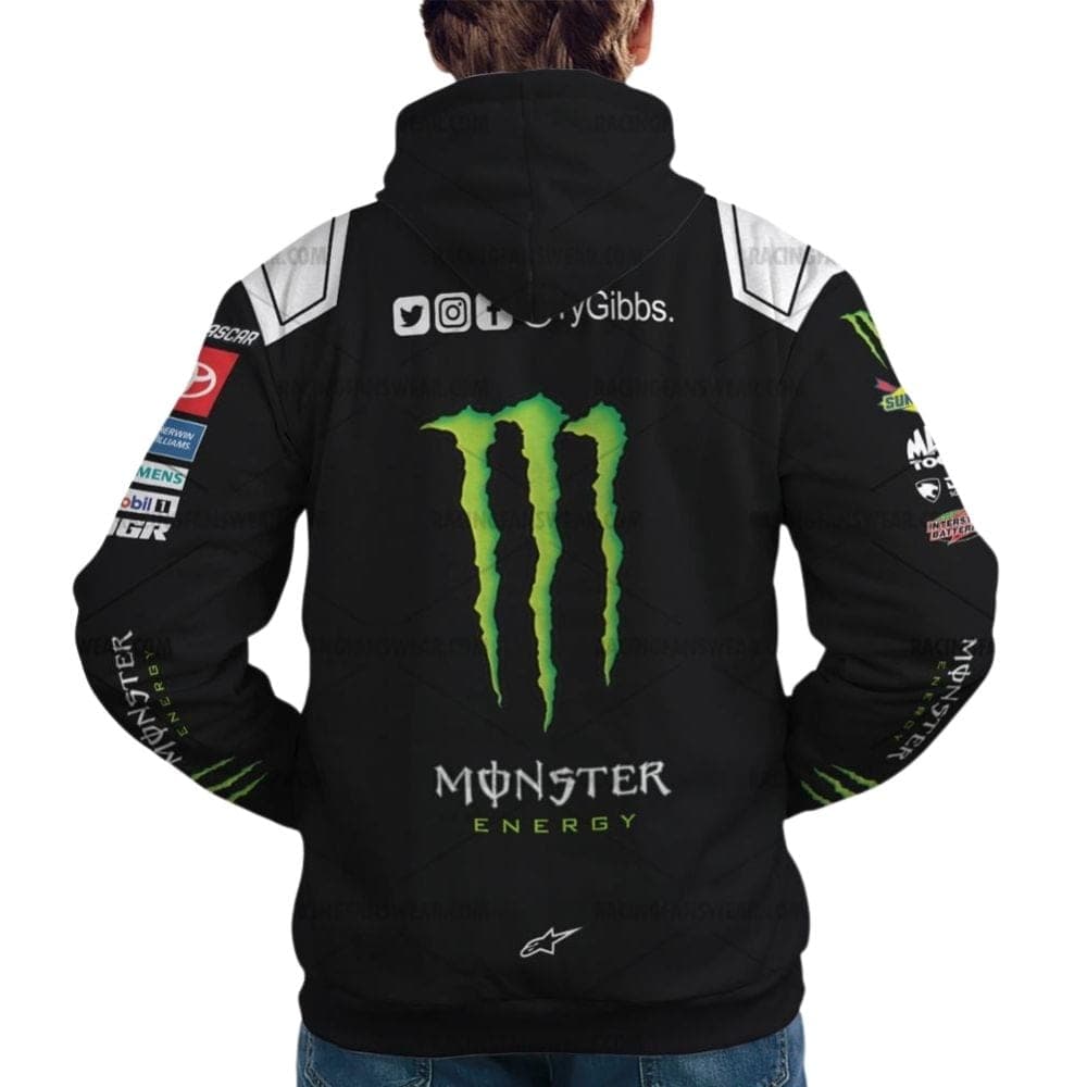 Ty Gibbs Nascar Racing 2025 Uniform All Over Print Hoodie