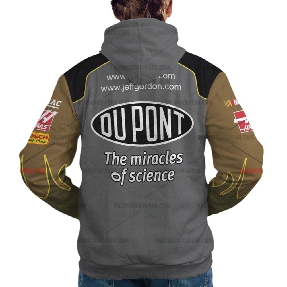 Jeff Gordon Nascar Racing Automotive Finishes 2004 Uniform All Over Print Hoodie