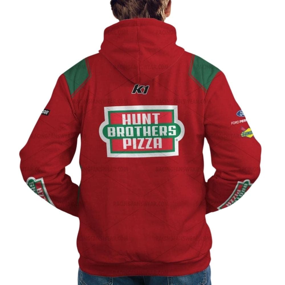 Ryan Preece Nascar Hunt Brothers Pizza 2022 Racing Uniform All Over Print Hoodie