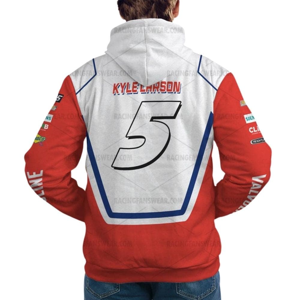 Kyle Larson Nascar Valvoline Racing 2023 Uniform All Over Print Hoodie