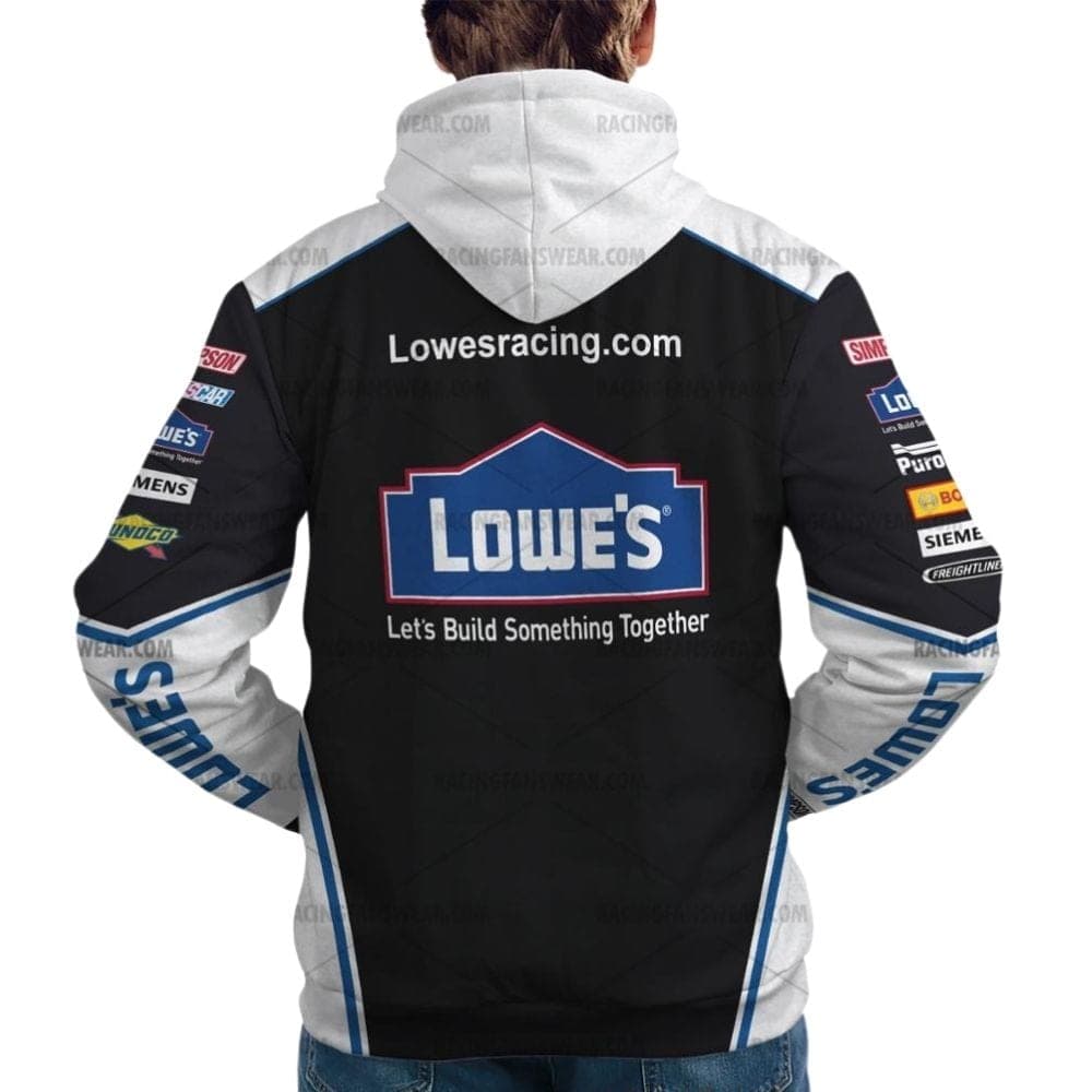 Jimmie Johnson Nascar Racing 2011 Kobalt Tools Uniform All Over Print Hoodie