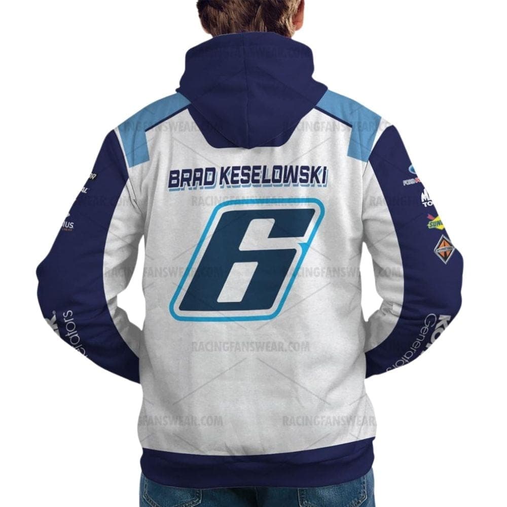 Brad Keselowski Nascar Racing Kohler Generators 2022 Uniform All Over Print Hoodie
