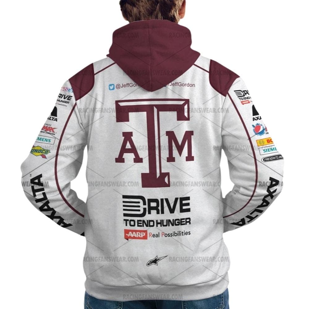 Jeff Gordon Nascar Racing Axalta 2014 Uniform All Over Print Hoodie