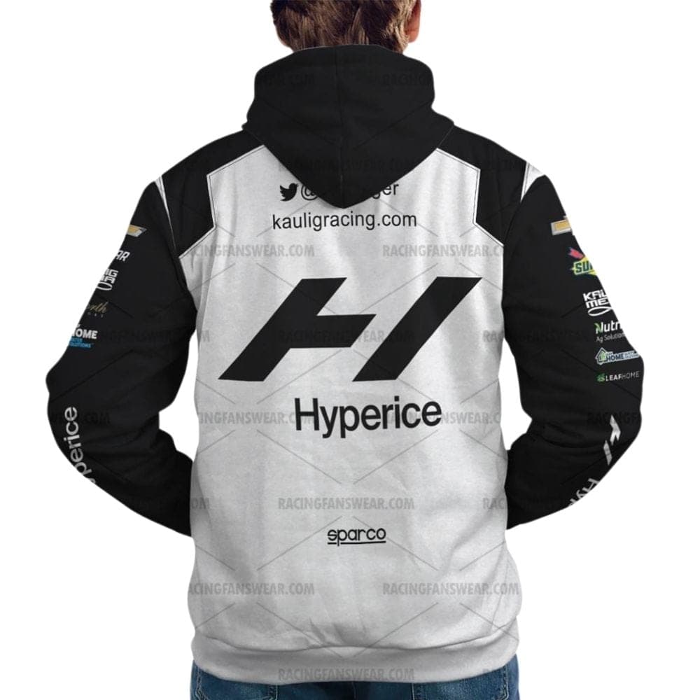 AJ Allmendinger Nascar Racing 2021 Hyperice Uniform All Over Print Hoodie
