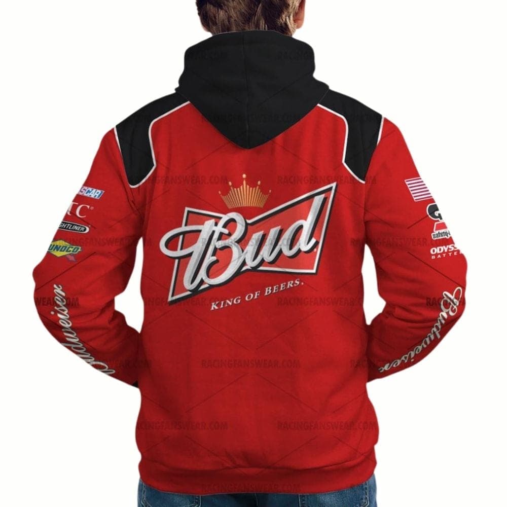Kevin Harvick Nascar Bud King Of Beers Racing 2010s Uniform All-over Print Hoodie