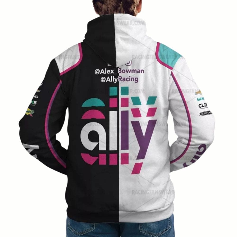 Alex Bowman Nascar Ally Do It Right 2023 Racing All Over Print Hoodie