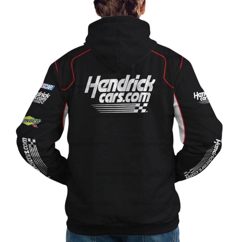 Jeff Gordon Nascar Racing HendrickCars Uniform All Over Print Hoodie