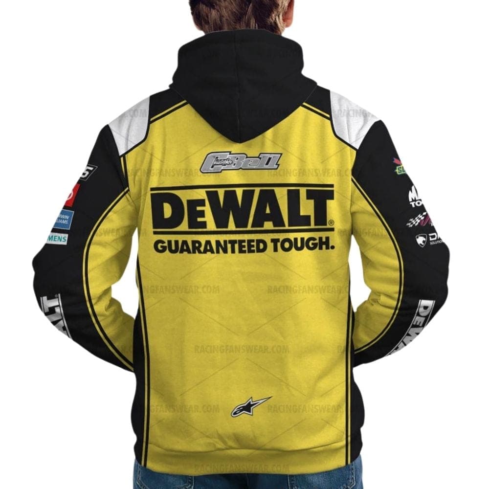 Christopher Bell Nascar 2023 Racing Dewalt Uniform All Over Print Hoodie