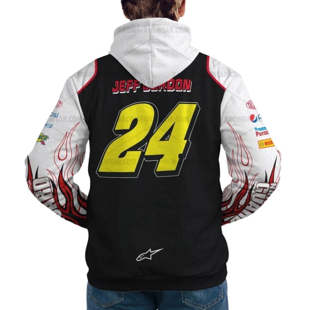 Jeff Gordon Nascar Racing Nantional Guard 2023 Uniform All Over Print Hoodie