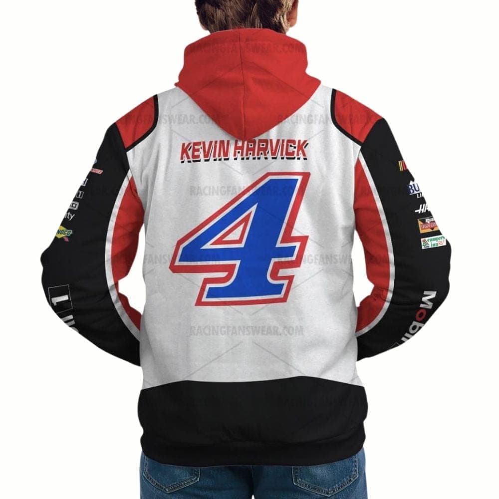 Kevin Harvick Nascar Mobil 1 Racing 2023 Uniform All-over Print Hoodie