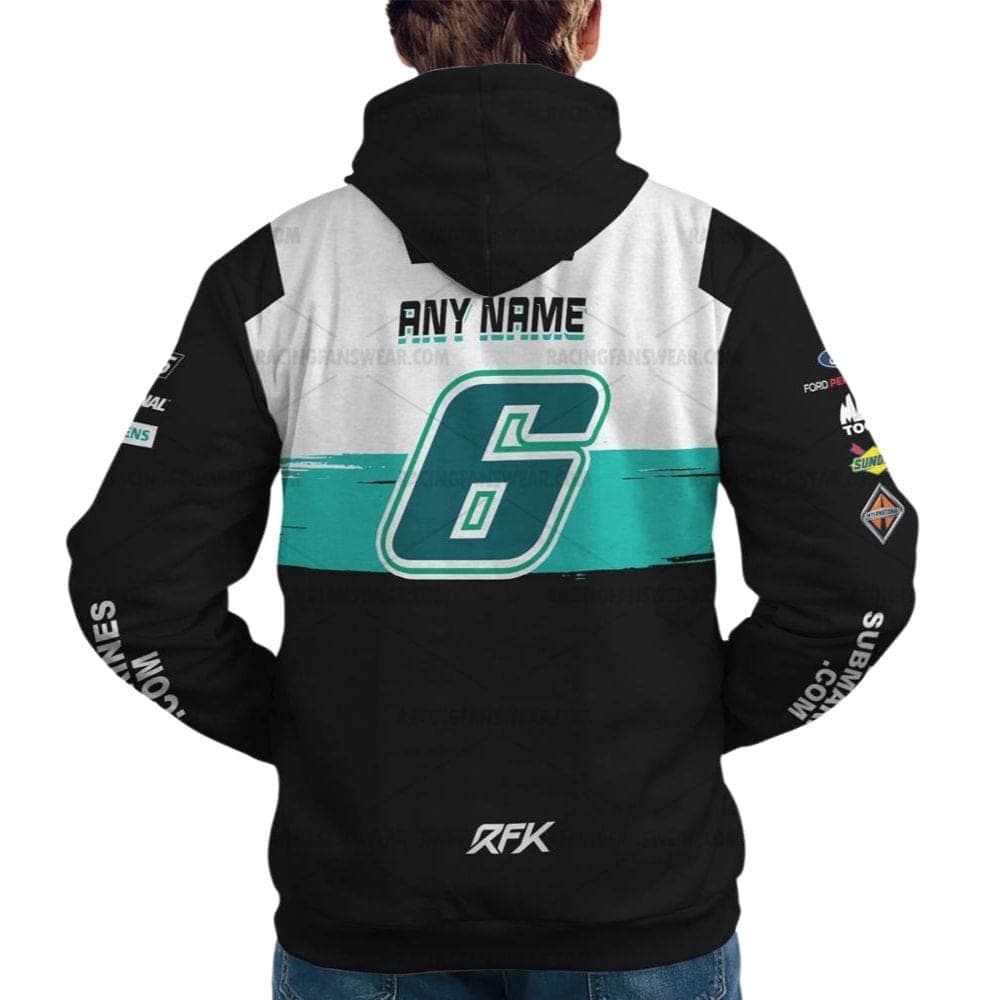 Personalized Name And Number Brad Keselowski 6 Nascar 2023 Bui...