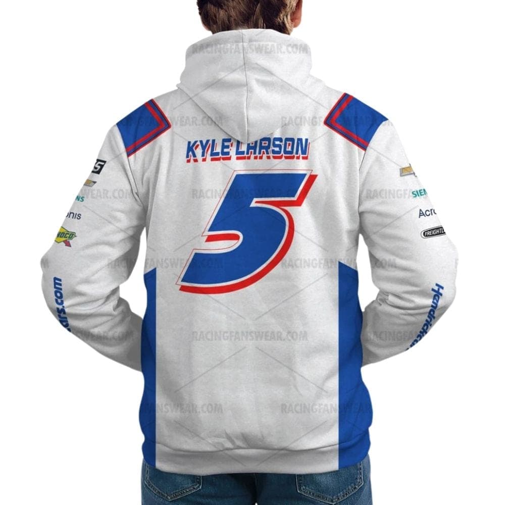 Kyle Larson 5 Nascar Racing 2023 Uniform All Over Print Hoodie
