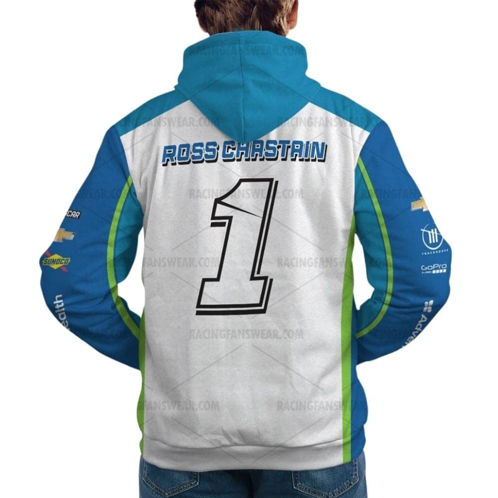 Ross Chastain 1 Nascar Racing 2022 Advent Health Uniform All Over Print Hoodie