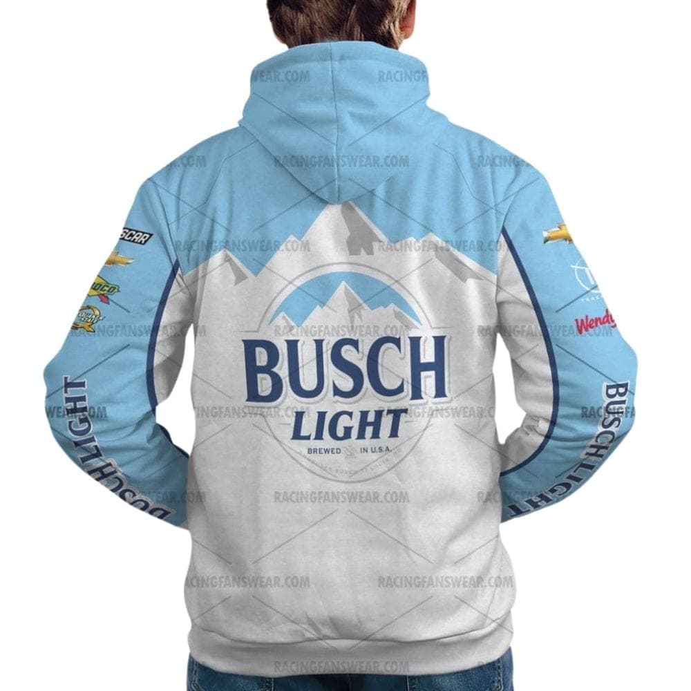 Ross Chastain Nascar Racing 2025 Busch Light Uniform All Over Print Hoodie