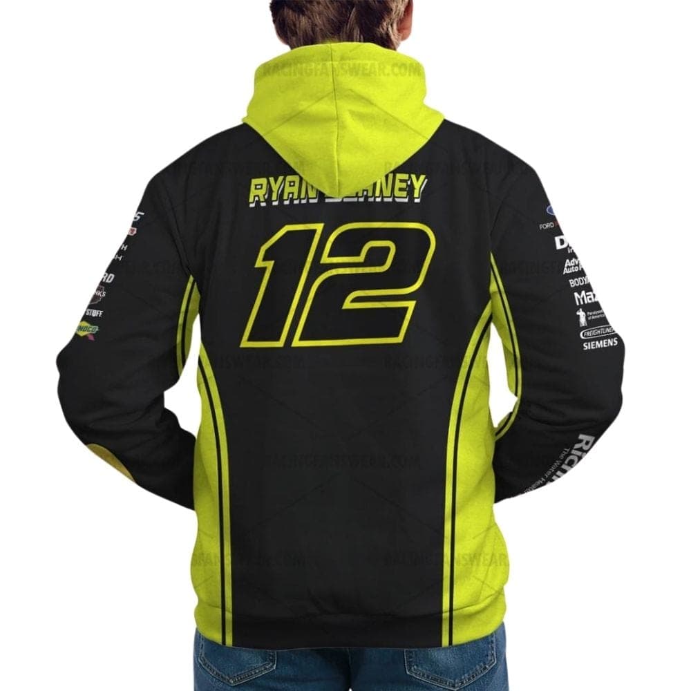Ryan Blaney Nascar Menards Racing 2025 Uniform All Over Print Hoodie