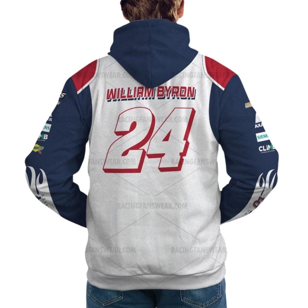 William Byron Nascar Racing Liberty University 2023 Uniform All Over Print Hoodie
