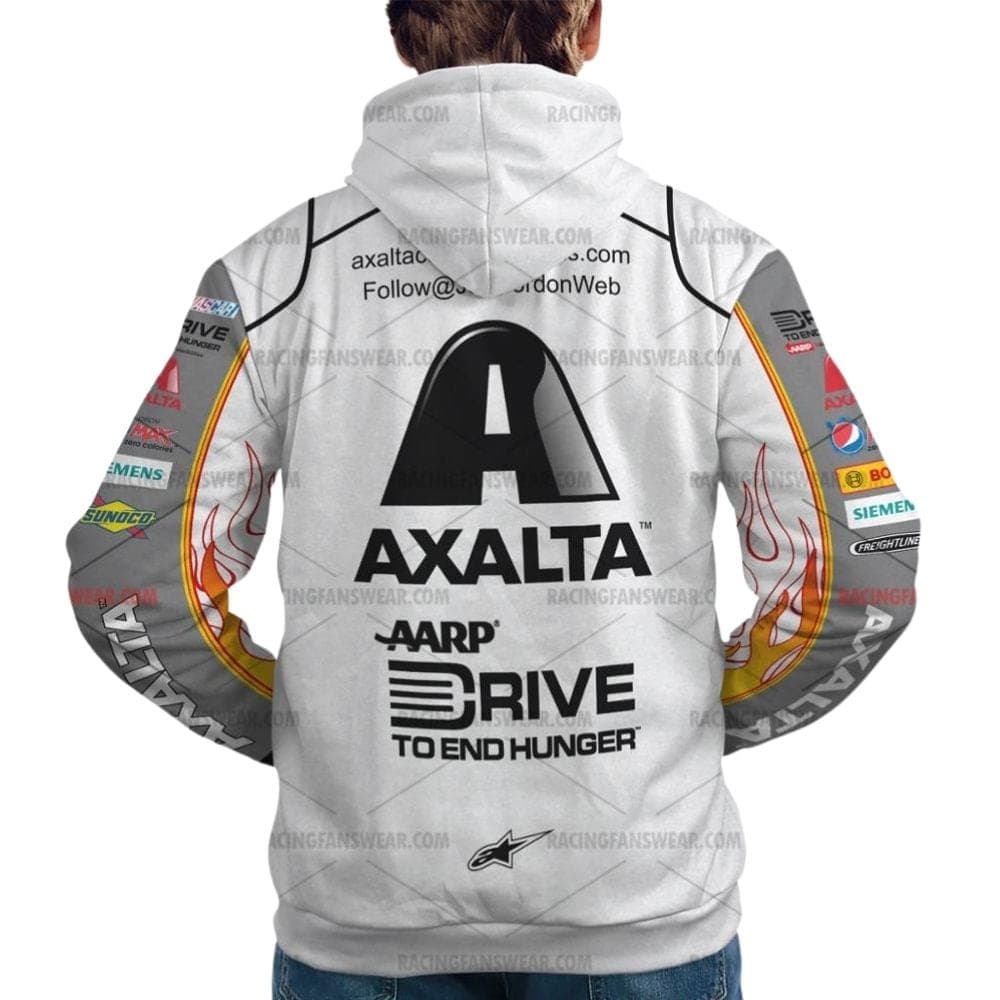 Jeff Gordon Nascar Racing Axalta Chervolet 2014 Uniform All Over Print Hoodie