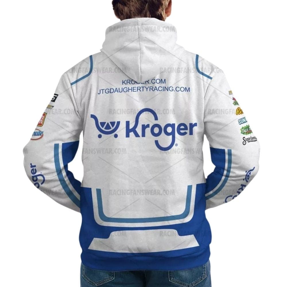 Ricky Stenhouse Jr Nascar 2023 Racing Kroger Uniform All Over Print Hoodie
