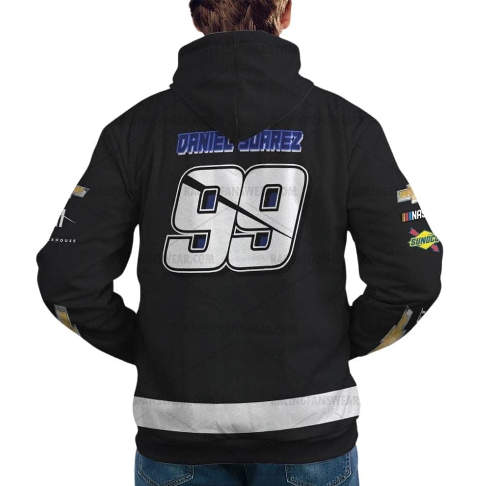 Daniel Suarez Nascar Racing 2022 Uniform All Over Print Hoodie