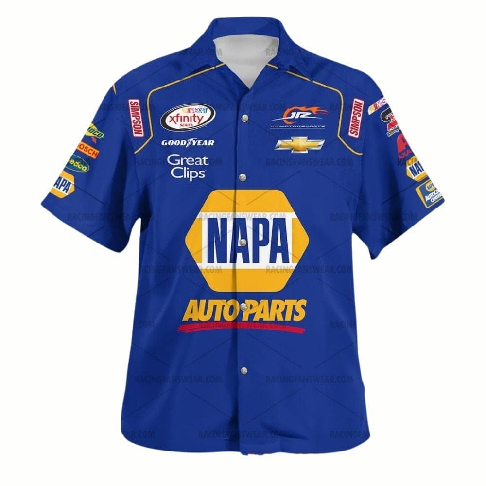 Chase Elliott Nascar Racing Uniform Hawaiian Shirt