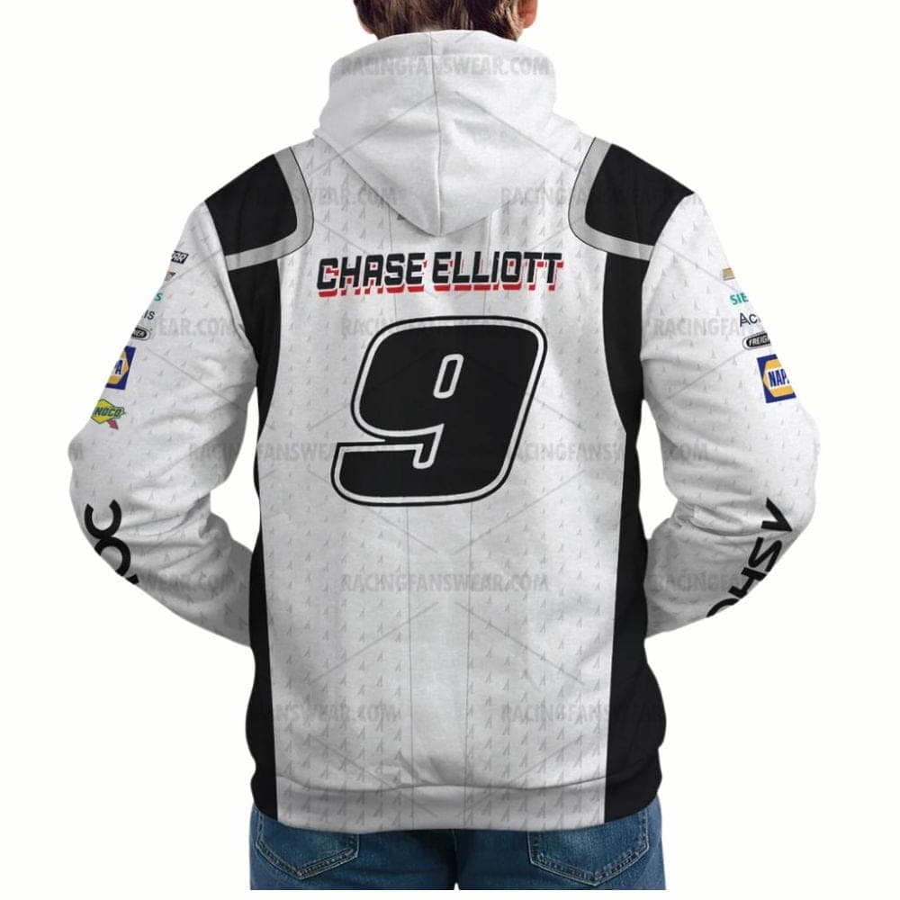Chase Elliott 9 Nascar Racing 2022 Uniform All-over Print Hoodie