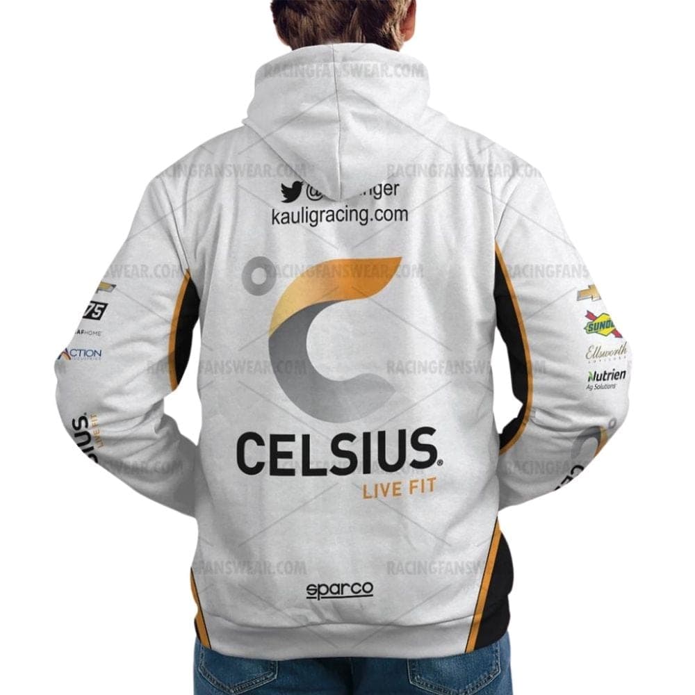 AJ Allmendinger Nascar 2023 Racing Celsius Uniform All Over Print Hoodie